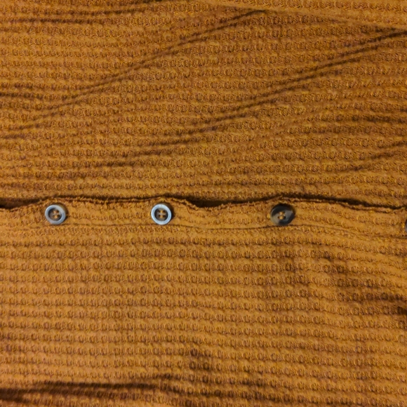 Out from under waffle knit shirt - Picture 2 of 3